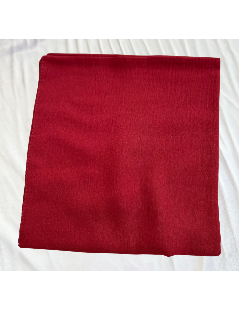 Bordo Pamuk Caz Eşarp